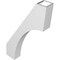 Ekena Millwork 4-in. W x 18-in. D x 30-in. H Westlake Architectural Grade PVC Knee Brace BRCP04X18X30WTL - alternate 6
